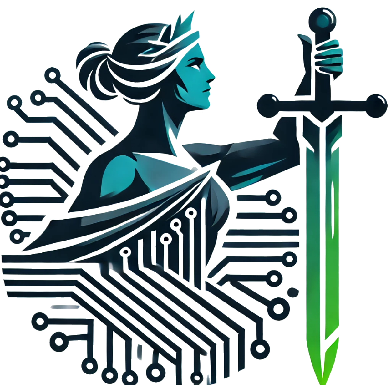 Logotipo do grupo Direito, Tecnologia e Inovação da UFBA